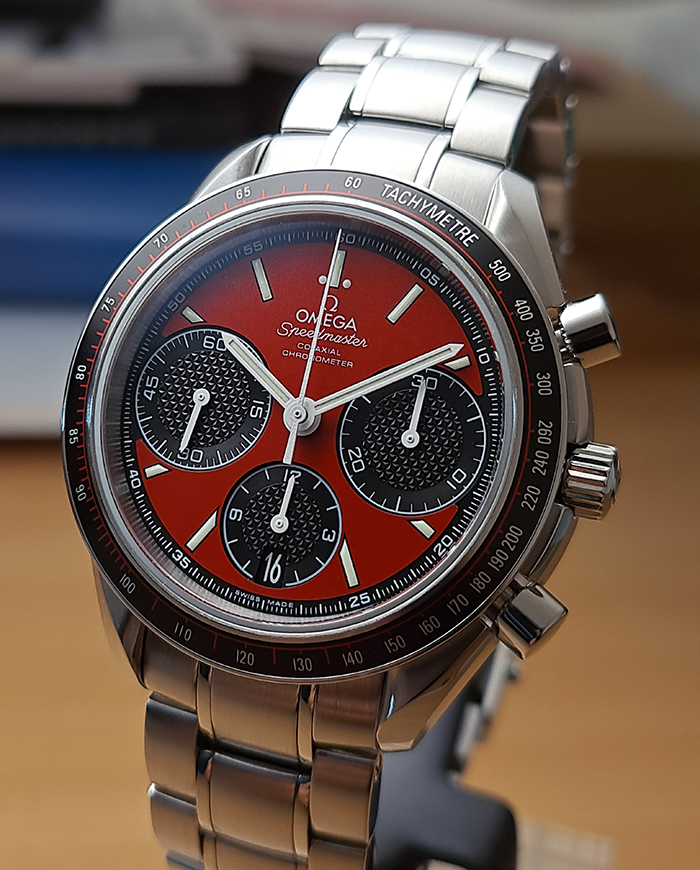 Omega Speedmaster Racing Co-Axial Chronograph Wristwatch Ref. 326.30.40.50.11.001